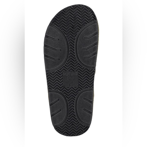 MUK LUKS Mens Slip On Slippers Size 9 Soft Cushioned Insole Indoor Outdoor New - Picture 5 of 8